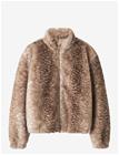 NAME IT Nkfreva Fake Fur Ls Bomber - COCA MOCHA - 158-164