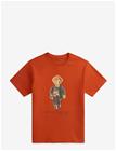 RALPH LAUREN KIDS Polo Bear Cotton Jersey Tee - VARSITY ORANGE - 150-161