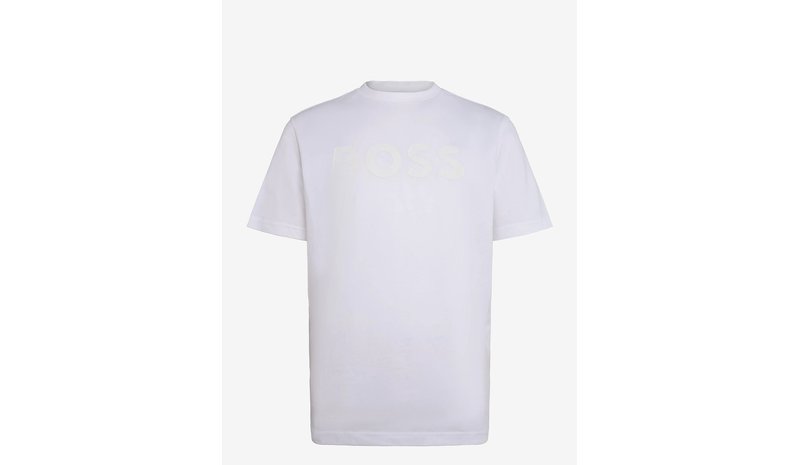 BOSS Ts_Structure Logo - WHITE - XL – kuva 1/1