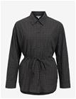 OBJECT Objdelva L/S Lo Shirt 148 - GUNMETAL - 34