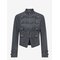 ONLY Onlsynne Canvas Uniform Jacket Otw - BLUE GRAPHITE - L – kuva 1