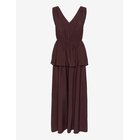 KAFFE Karosie Maxi Dress - FUDGE - 46