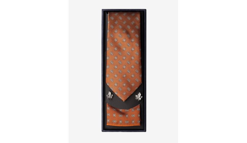 EDD. Tie Set - ORANGE - One Size – kuva 1/1