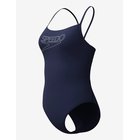 SPEEDO Endurance+ Logo Thin Strap Swimsuit - PEACOAT - 44