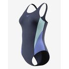 SPEEDO Colourblock Splice Muscleback Swimsuit - PEACOAT/GLACIER BLUE/MOONLIGHT LAVENDER - 38