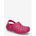 CROCS Classic Lined Clog K - ROYAL PINK - 33/34