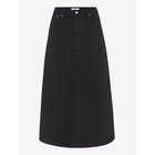 SOFT REBELS Srwilla Midi Skirt Denim - BLACK - S