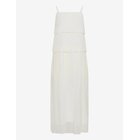 KAFFE Kakiera Plissé Dress - CHALK - 36