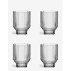 KOSTA BODA Pavilion Lowball 30Cl 4-Pack - CLEAR - 30 CL