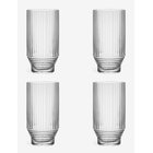 KOSTA BODA Pavilion Highball 30Cl 4-Pack - CLEAR - 30 CL