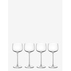 KOSTA BODA Nutid Vitvinsglas 39Cl 4-Pack - CLEAR - 39 CL