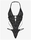 HUNKEMÖLLER Zara String Body - CAVIAR - XS
