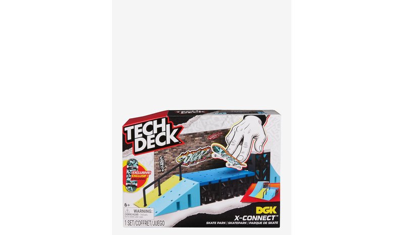 TECH DECK Tech Deck X-Connect Dgk Skatepark - MULTI - One Size – kuva 1/1