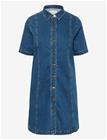 KAFFE CURVE Kcleni Denim Dress - MEDIUM BLUE DENIM - 46