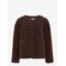 VILA Vililli L/S Teddy Jacket/Pb - COFFEE BEAN - 40 – kuva 1