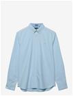 SUPERDRY Preppy Oxford L/S Shirt - PALE BLUE CHAMBRAY - XXL