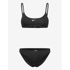 NIKE SWIM Nike Essential Bralette Bikini Set - BLACK - M