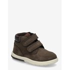 TIMBERLAND Mid Hook & Loop Boot - DARK BROWN - 22