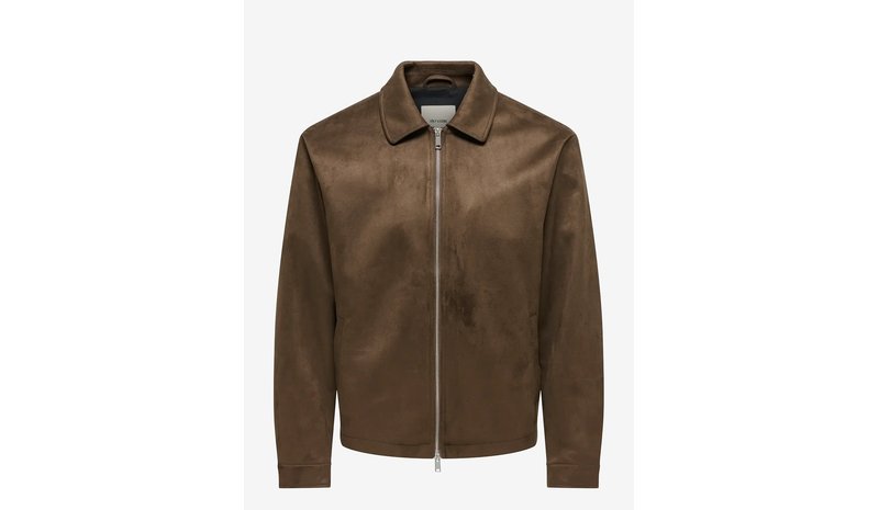 ONLY & SONS Onsruby Fake Suede Jacket Otw Vd - CARAFE - M – kuva 1/1