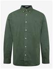 SUPERDRY Garment Dyed L/S Shirt - TUMBLED GREEN - L