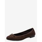 TAMARIS Woms Ballerina - MOCCA SUEDE - 37