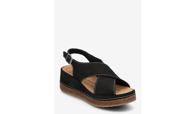 CLARKS Kassanda Step D - BLACK NUBUCK - 42 – kuva 1/1