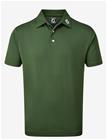 FOOTJOY Stretch Pique Solid - DARK GREEN - M