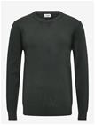 LINDBERGH Ecovero O-Neck Knit - GRANITE GREEN - S