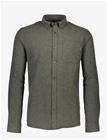 LINDBERGH Brushed Twill Shirt L/S - ARMY - XL