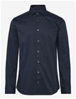 BRUUN & STENGADE Bs Hay Slim Fit Shirt - NAVY - 44