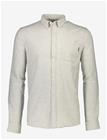 LINDBERGH Brushed Twill Shirt L/S - LT GREY - XL