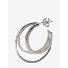 JANE KOENIG Triple Olympia Hoop - SILVER - One Size