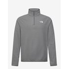 THE NORTH FACE M Glacier Fleece 1/4 Zip Jacket - TNF MID GREY HEATHER - S
