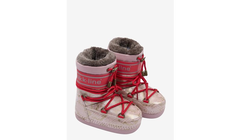MIKK-LINE Snow Boot Glitter Polished - ADOBE ROSE - 38/40 – kuva 1/1