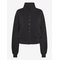 WEEKDAY Jersey Button Up Jacket - BLACK - M – kuva 1