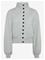 WEEKDAY Jersey Button Up Jacket - GREY MELANGE - S – kuva 1