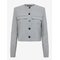 MANGO Straight Jacket With Flap Pockets - GREY - S – kuva 1