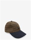 MORRIS Digby Check Cap - BROWN - One Size