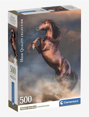 Clementoni Wild Red Stallion 500p palapeli (Compact Box)