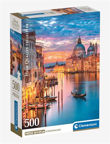 Clementoni High Quality Collection Lighting Venice -palapeli, 500 palaa