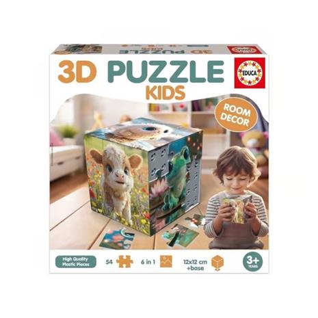 Educa 3D Puzzle Kids Baby Animals 3D Palapeli