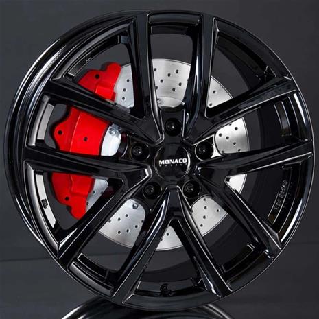 Monaco CL2 Gloss Black 7x17 5/112 ET35 B70.1 – kuva 3/3