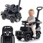 Potkuauto lapsille lasten auto Mercedes Benz G musta Sun Baby