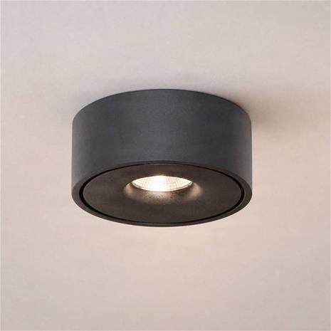 Arcchio Ranka -LED-kattovalaisin musta