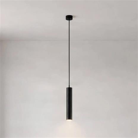 Arcchio Ejona -riippuvalo, korkeus 35 cm, musta