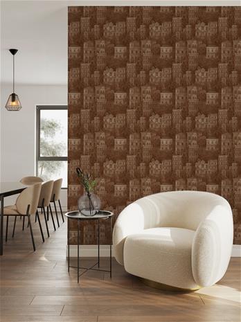 kat Heart - Mustard - BG2300202 Tapetti