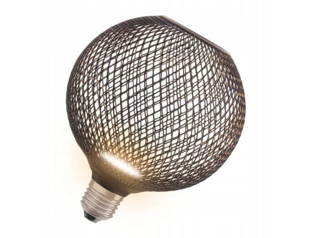 LED-polttimo DECOR FLAT G125 E27/3,5W/230V 2700K musta - Osram – kuva 5/5
