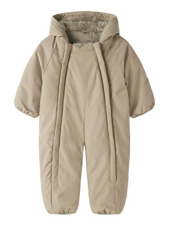 NAME IT Nbnsnow05 Suit Solid Fo - SILVER MINK - 50-56