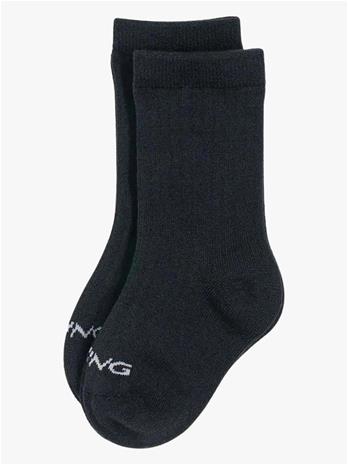 VIKING Toasty 2 Pack Wool Socks - BLACK - 34/36
