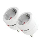 Skross pistorasia-adapteri 1.500230C-X2